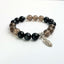 Hawk's Eye Bracelet & Smoky Quartz Bracelet – Silver Feather Clarity Guardian