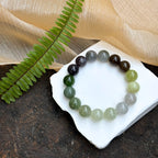 Feng Shui Hetian Jade Gradient Bracelet for Harmony and Prosperity