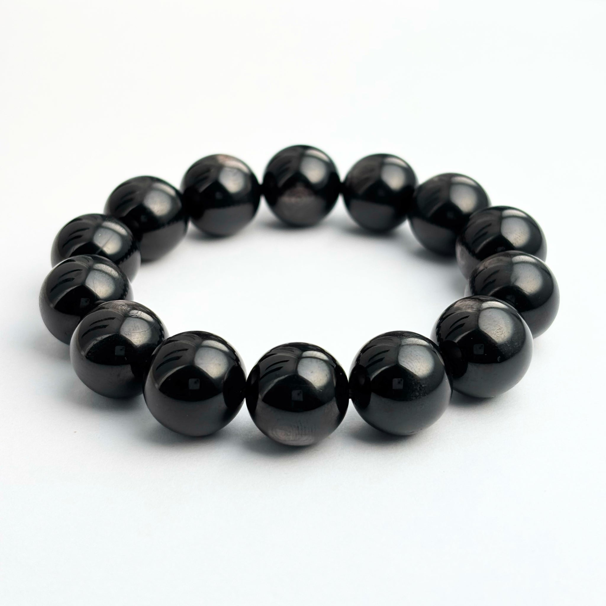 Hypersthene feng shui wealth bracelet – rare talisman for abundance and hidden energy – IrisFengShui Main image