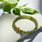 Hetian Jade Bracelet, Green Jade Bracelet & Pixiu Bracelet – Feng Shui Guardian of Serenity and Fortune, Balanced Prosperity