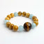 Tiger Eye Bracelet & Aquamarine Bracelet – Feng Shui Golden Tiger’s Eye for Prosperity and Emotional Balance