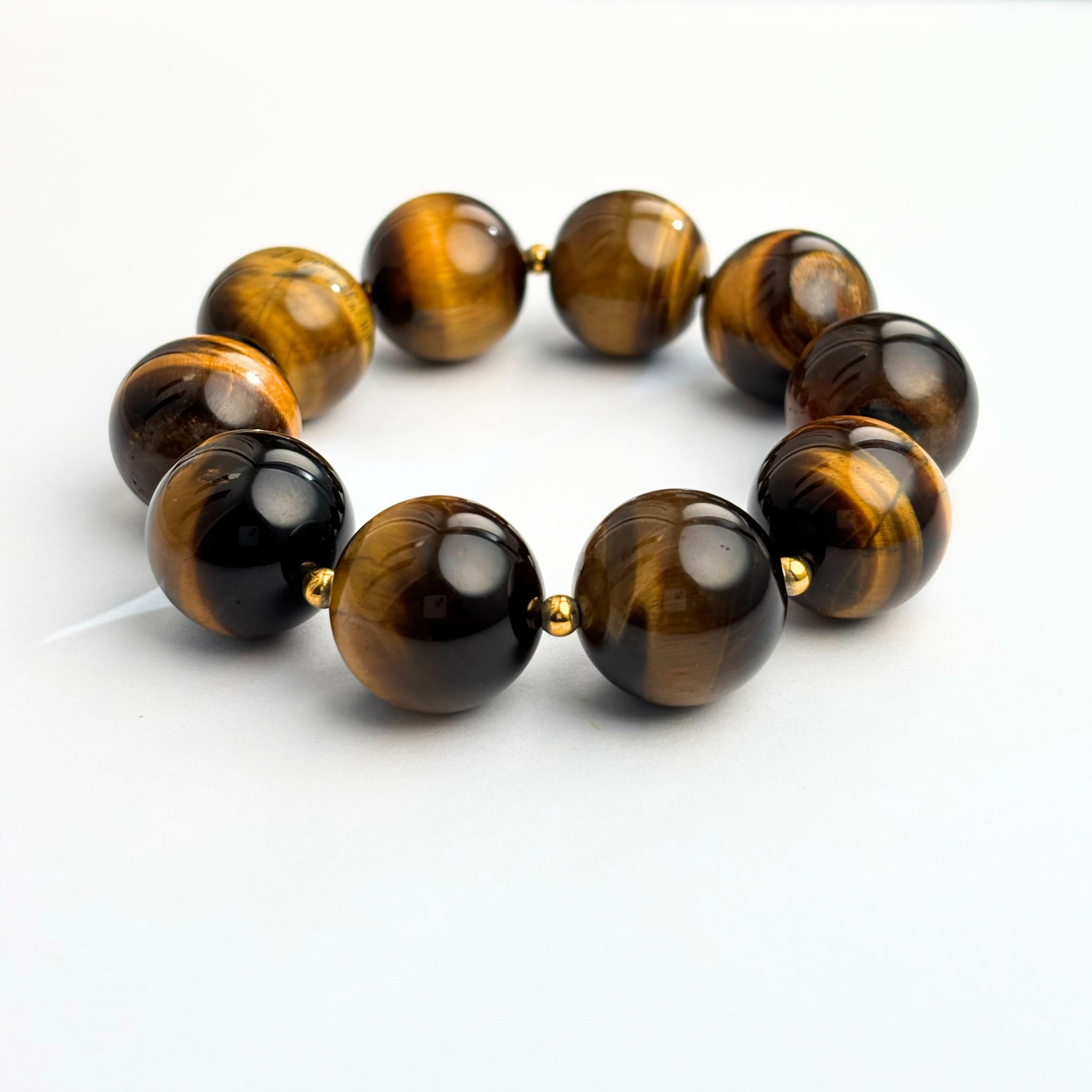 Feng Shui Tiger Eye Bracelet for Prosperity & Success Main image