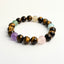 Guardian of Inner Strength Tiger’s Eye Bracelet Set: Aquamarine, Amethyst, Rose Quartz, Green Strawberry Quartz & Gold Rutile Quartz