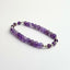 Amethyst Bracelet & Silver Bead Bracelet – Guardian of Tranquil Wisdom Feng Shui Harmony & Insight